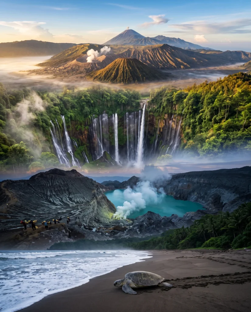 4D3N Ultimate East Java Overland Expedition (Bromo+Tumpak Sewu+Ijen+Sukamade)